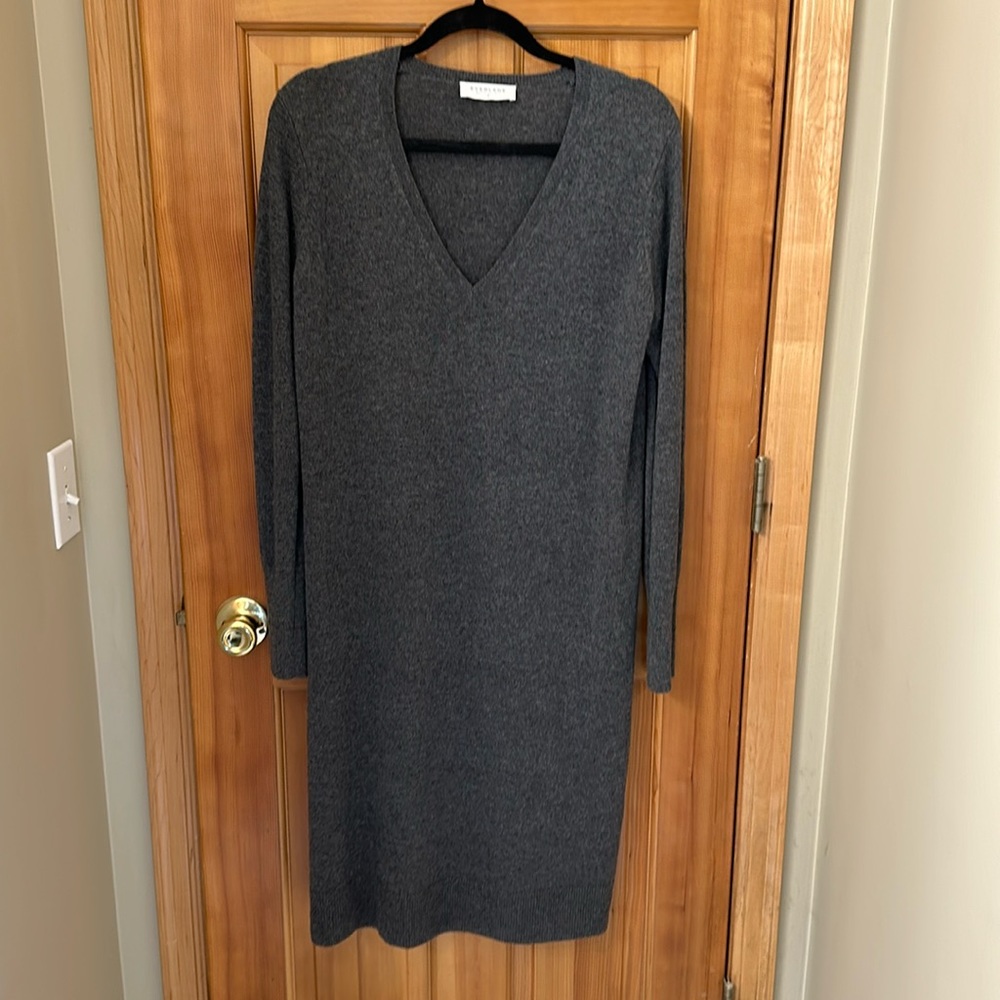 Everlane 100% cashmere dress
